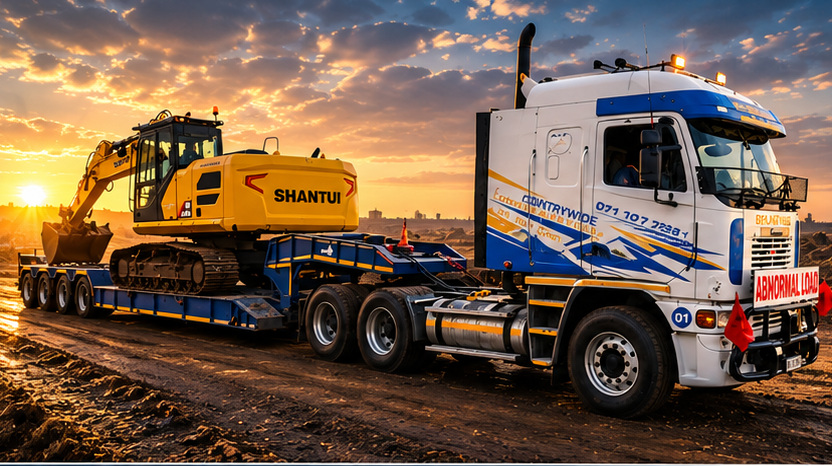 Countrywide Lowbed Services heavy-haulage truck