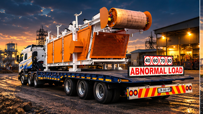 Countrywide mining equipment transport