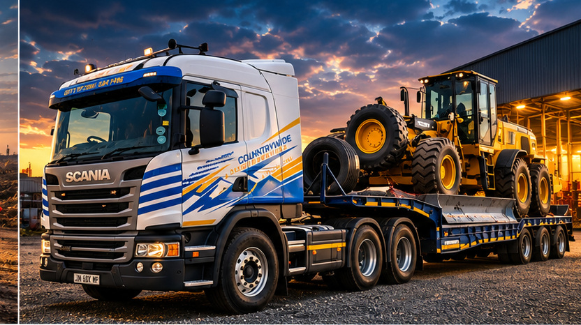 Heavy machinery transportation